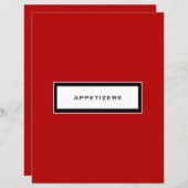 Tussenvoegsel ontvangen | Verzoekers | Rood zwart/ (Voorkant / Achterkant)