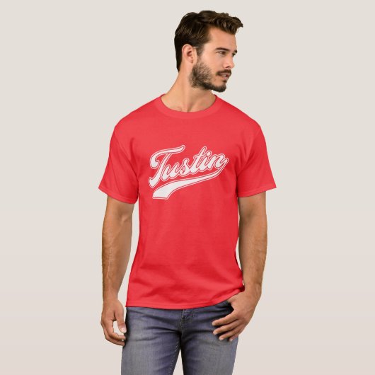 Tustin Script T-shirt (Voorkant volledig)