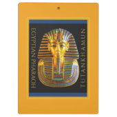 TUT-ANKH-AMUN GOLD BURIAL MASK  KLEMBORD (Achterkant)