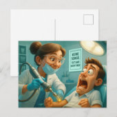 Tut gar nicht weh... briefkaart (Voorkant / Achterkant)
