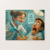 Tut gar nicht weh… legpuzzel (Horizontaal)