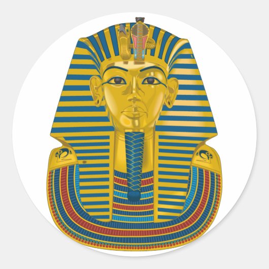 TUT-masker Ronde Sticker (Voorkant)