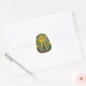 TUT-masker Ronde Sticker (Envelop)