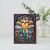TUTANKHAMEN Egyptisch Farao Briefkaart (Staand voorkant)