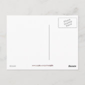 TUTANKHAMEN Egyptisch Farao Briefkaart (Achterkant)