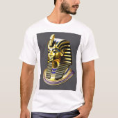 Tutankhamen Egyptisch gezicht T-Shirt (Voorkant)