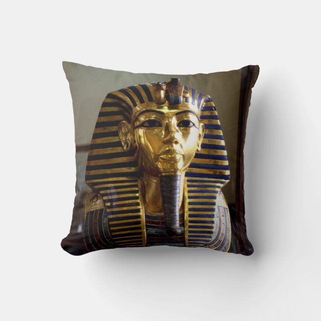 Tutankhamen maskeren Egypte Kussen (Voorkant)
