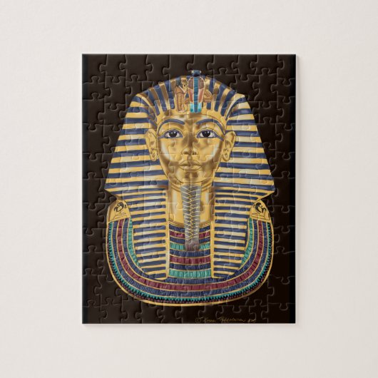 Tutankhamon's Golden Mask Legpuzzel (Verticaal)