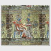 Tutankhamon's troon cadeaupapier (Vlak)