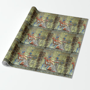 Tutankhamon's troon cadeaupapier