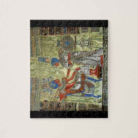 Tutankhamon's troon legpuzzel (Verticaal)