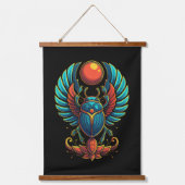 Tutankhamu - Scarabee - Ankh Hangend Wandkleed (Voorkant)