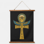 Tutankhamu - Scarabee - Ankh Hangend Wandkleed (Voorkant 3)