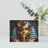 Tutankhamun 2.0: De Cyberkoning Briefkaart (Staand voorkant)