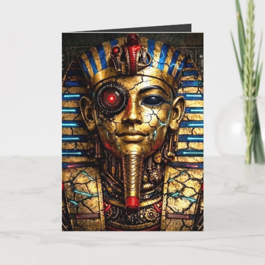 Tutankhamun 2.0: De Cyberkoning Kaart (Voorkant)