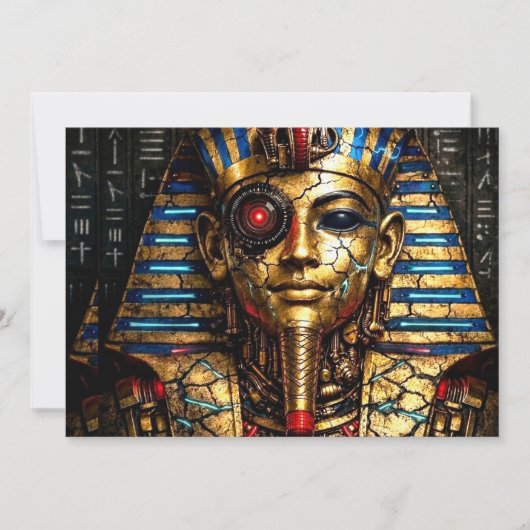 Tutankhamun 2.0: De Cyberkoning Kaart (Voorkant)