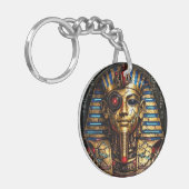Tutankhamun 2.0: De Cyberkoning Sleutelhanger (Voorkant Links)