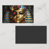 Tutankhamun 2.0: De Cyberkoning Visitekaartje (Voorkant / Achterkant)