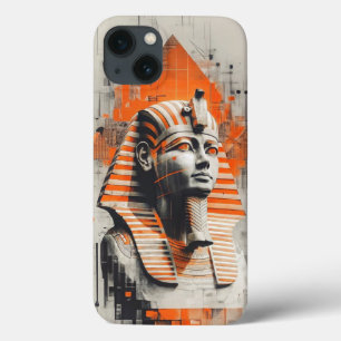 Tutankhamun Abstract: Oud Egypte Modern Kunst Hoes