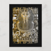 Tutankhamun Ancient Egypt Pharoah King Tut Ankh Briefkaart (Voorkant)