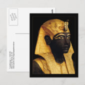 Tutankhamun Briefkaart (Voorkant / Achterkant)