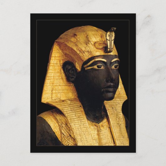 Tutankhamun Briefkaart (Voorkant)