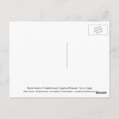 Tutankhamun Briefkaart (Achterkant)
