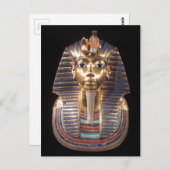 Tutankhamun Briefkaart (Voorkant / Achterkant)