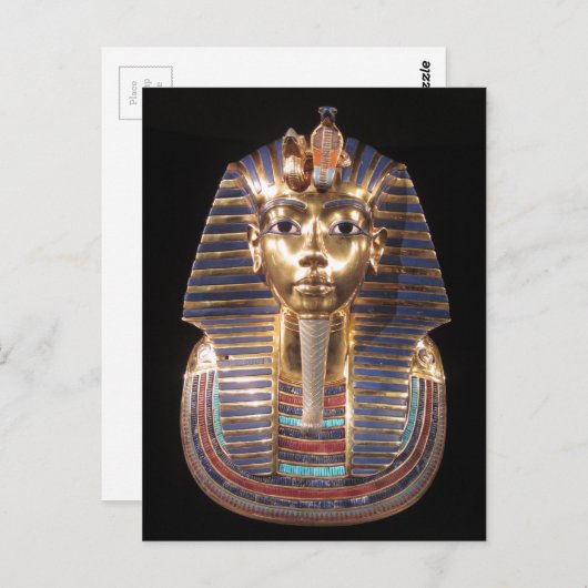 Tutankhamun Briefkaart (Voorkant / Achterkant)