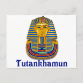 Tutankhamun Briefkaart (Voorkant)