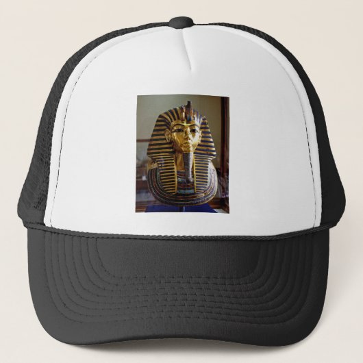 Tutankhamun - Burial mask Trucker Pet (Voorkant)