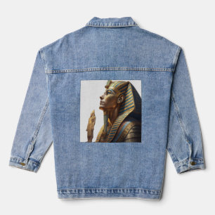 Tutankhamun De Gouden Farao van Eeuwig Mysterie Denim Jacket