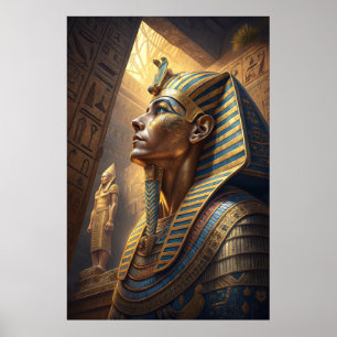 Tutankhamun De Gouden Farao van Eeuwige Mysterie Poster