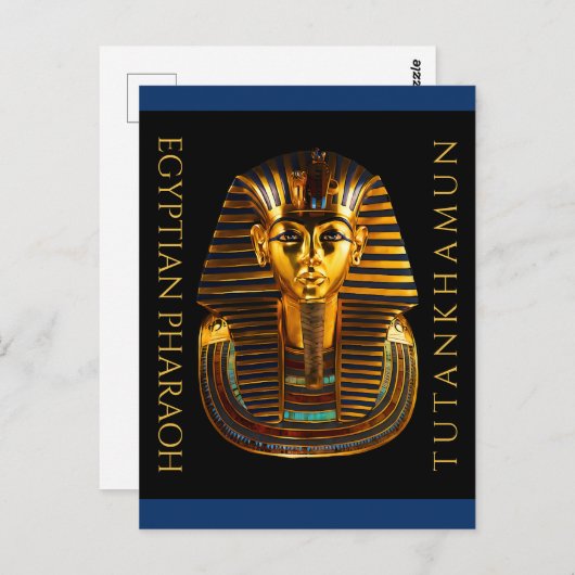 TUTANKHAMUN Discovery Centennial Briefkaart (Voorkant / Achterkant)