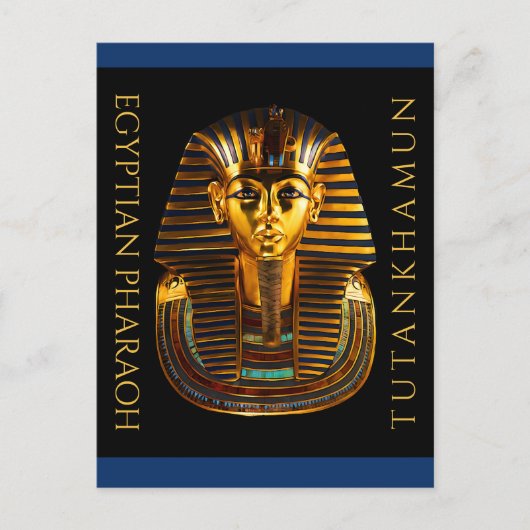 TUTANKHAMUN Discovery Centennial Briefkaart (Voorkant)