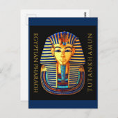 TUTANKHAMUN Discovery Centennial Briefkaart (Voorkant / Achterkant)