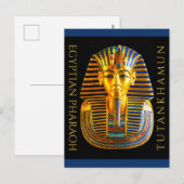 TUTANKHAMUN Discovery Centennial Briefkaart (Voorkant / Achterkant)