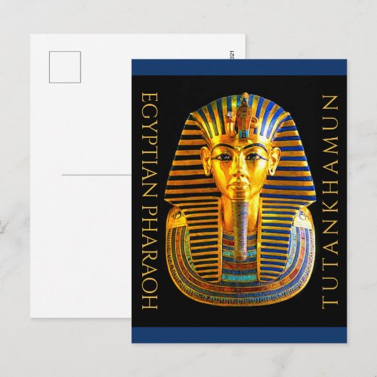 TUTANKHAMUN Discovery Centennial Briefkaart (Voorkant / Achterkant)
