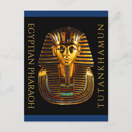 TUTANKHAMUN Discovery Centennial Briefkaart (Voorkant)