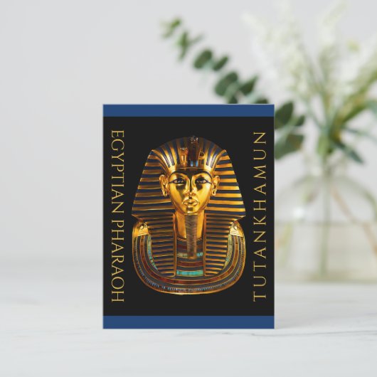 TUTANKHAMUN Discovery Centennial Briefkaart (Staand voorkant)