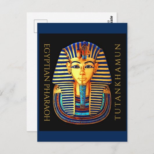 TUTANKHAMUN Discovery Centennial Briefkaart (Voorkant / Achterkant)