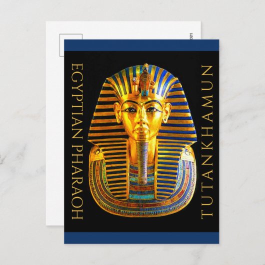 TUTANKHAMUN Discovery Centennial Briefkaart (Voorkant / Achterkant)