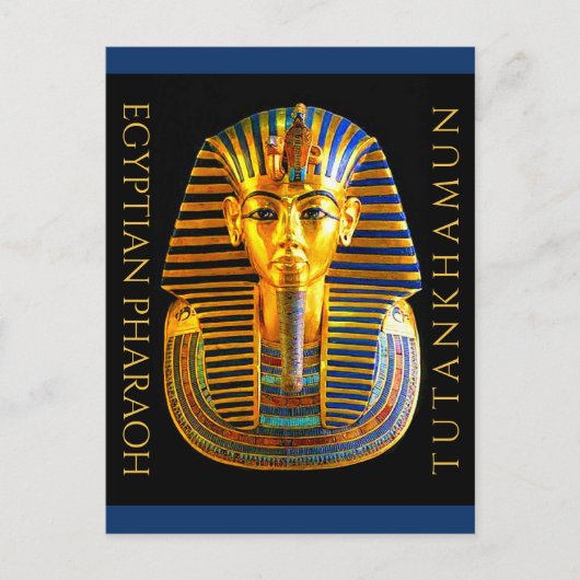 TUTANKHAMUN Discovery Centennial Briefkaart (Voorkant)