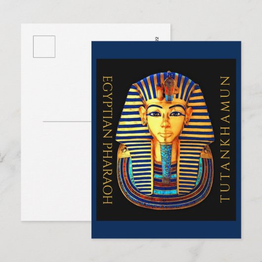 TUTANKHAMUN Discovery Centennial Briefkaart (Voorkant / Achterkant)