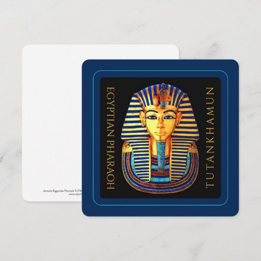 TUTANKHAMUN Discovery Centennial Hi-Def Kaart (Voorkant / Achterkant)