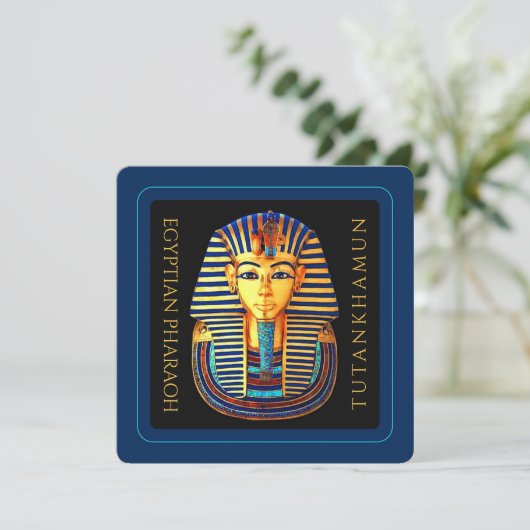 TUTANKHAMUN Discovery Centennial Hi-Def Kaart (Staand voorkant)