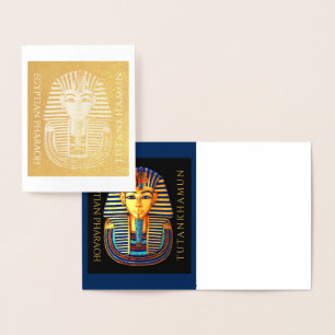 TUTANKHAMUN Discovery Centennial Note Card Folie Kaarten