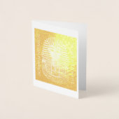 TUTANKHAMUN Discovery Centennial Note Card Folie Kaarten (Voorkant)