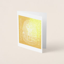 TUTANKHAMUN Discovery Centennial Note Card Folie Kaarten