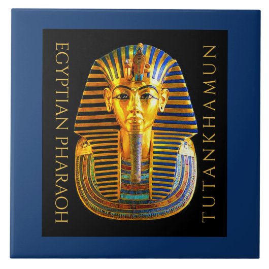 TUTANKHAMUN Discovery Centennial Tegeltje (Voorkant)